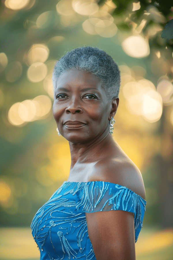 14 Natural Hairstyles for Black Women Over 50 Years Old